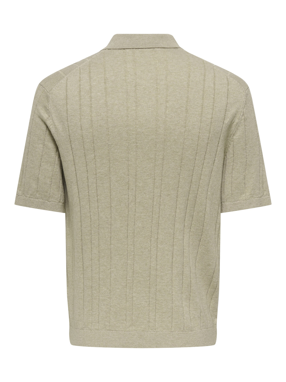 ONSSOFUS REG SS POLO KNIT FRML, Pure Cashmere 305166 Bild 2