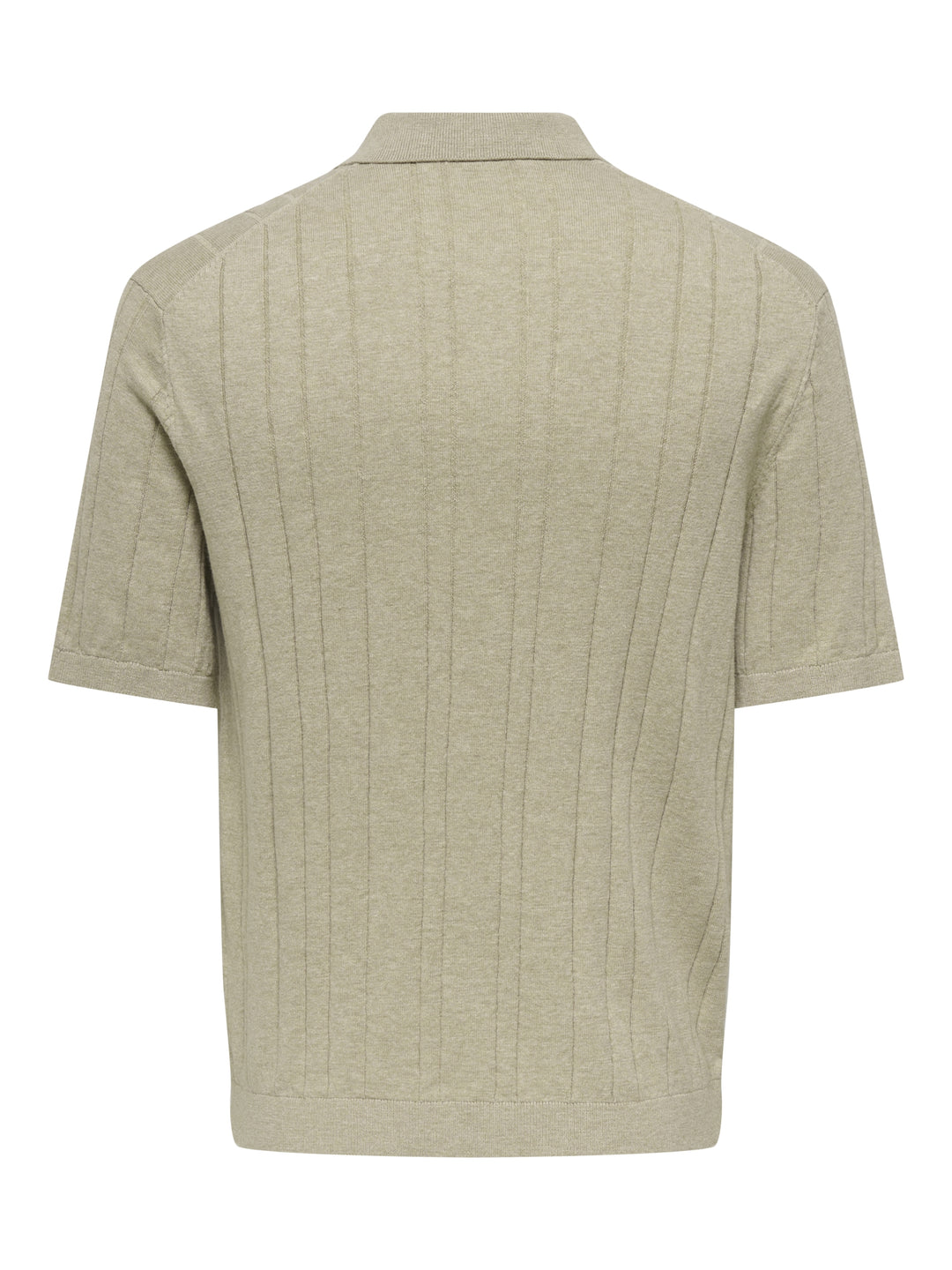 ONSSOFUS REG SS POLO KNIT FRML, Pure Cashmere 305166 Bild 2