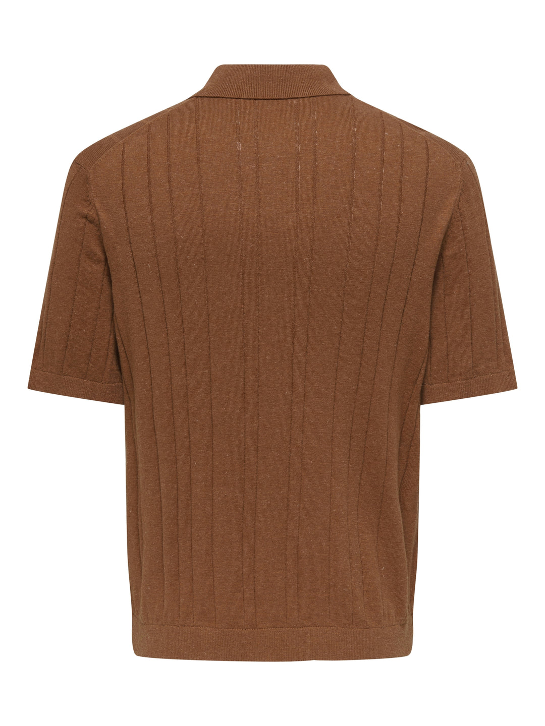 ONSSOFUS REG SS POLO KNIT FRML, Chutney 305972 Bild 2