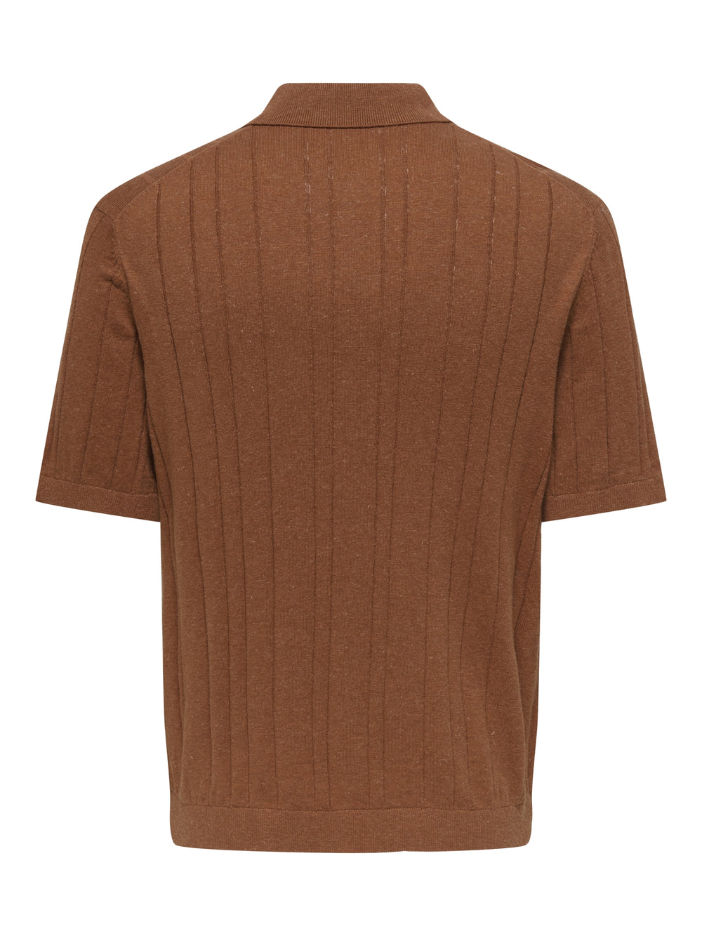ONSSOFUS REG SS POLO KNIT FRML, Chutney 305972 Bild 2