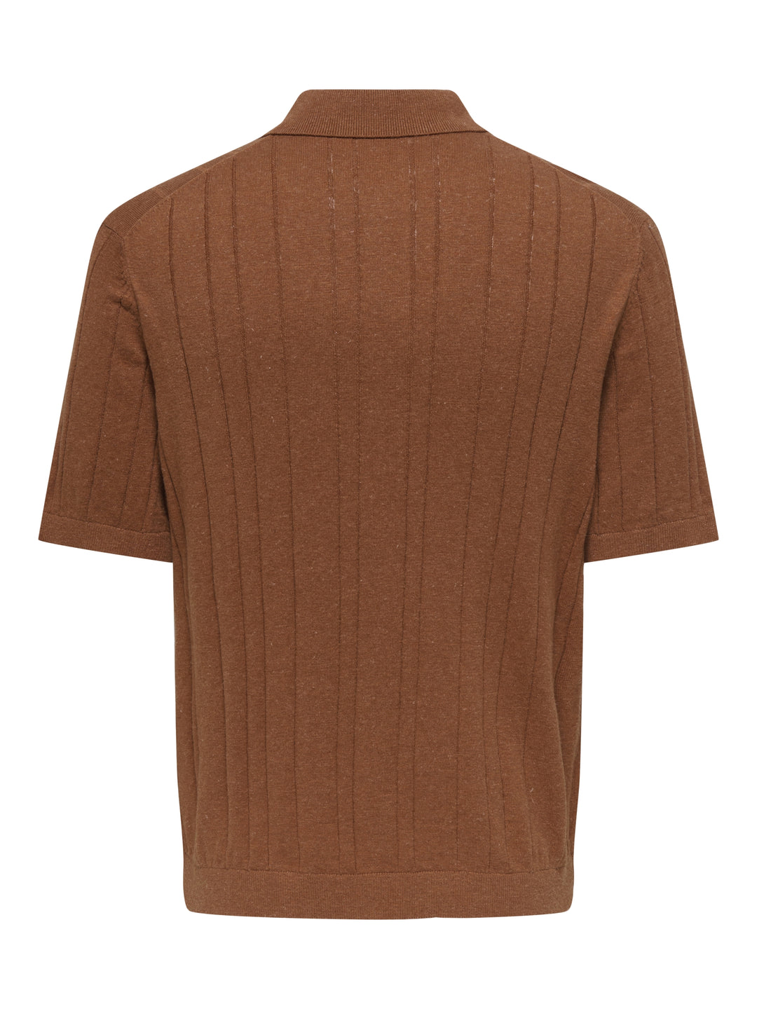 ONSSOFUS REG SS POLO KNIT FRML, Chutney 305972 Bild 2