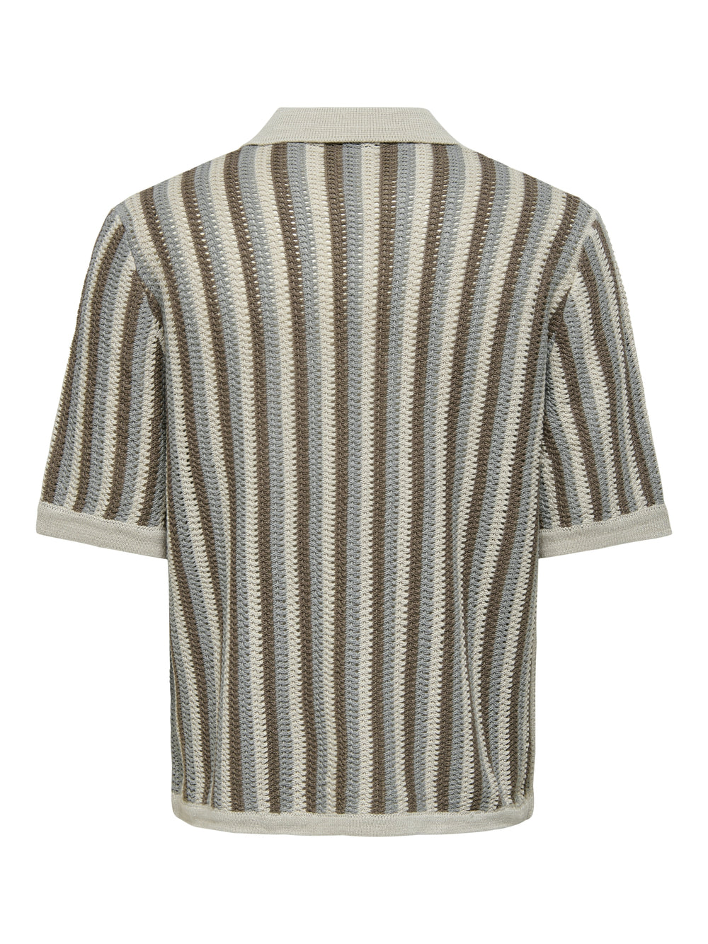 ONSTHUE RLX SS RESORT KNIT, Moonstruck/GRIFFIN+WALNUT 209113005 Bild 2
