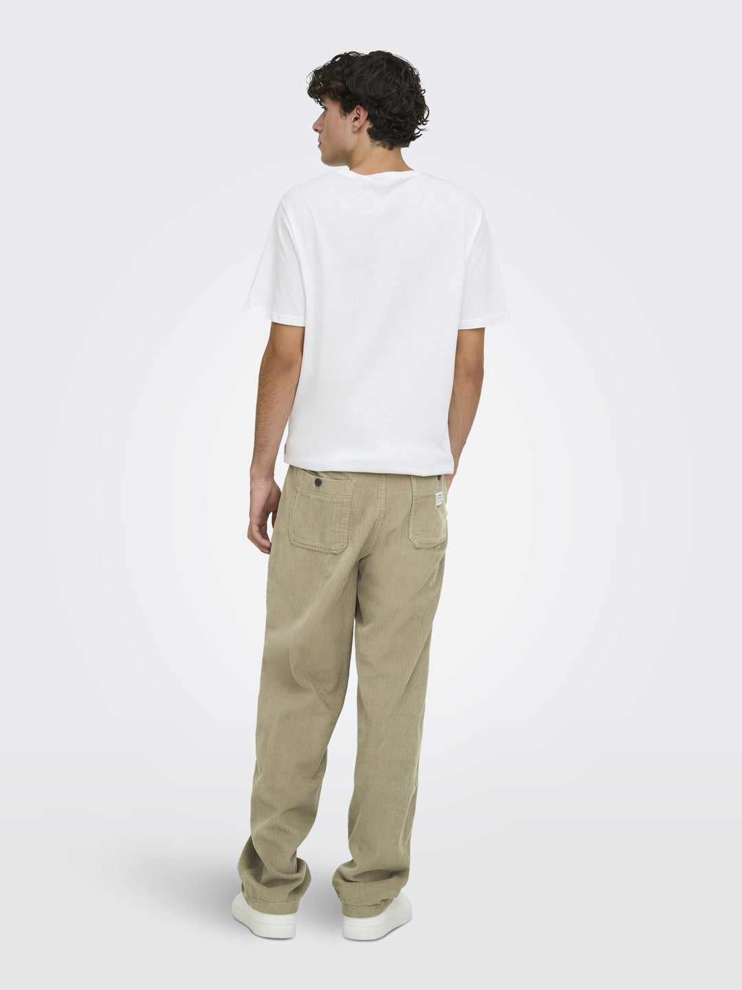 ONSTOBY LOOSE TAP CORD BRAY PANTS W, Laurel Oak 300870 Bild 5