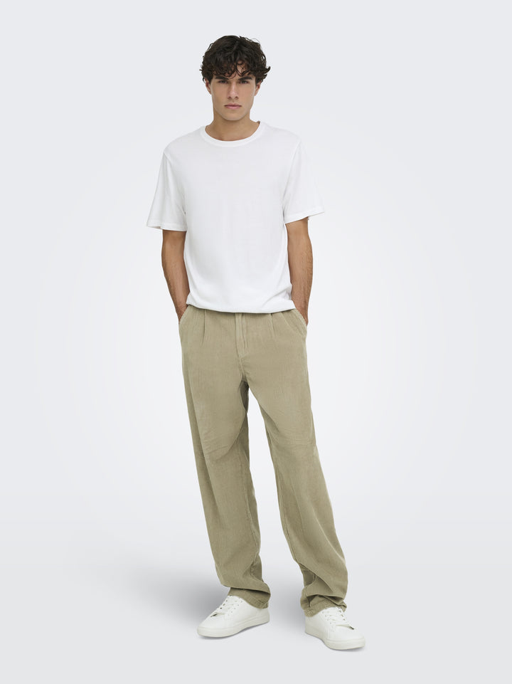 ONSTOBY LOOSE TAP CORD BRAY PANTS W, Laurel Oak 300870 Bild 6