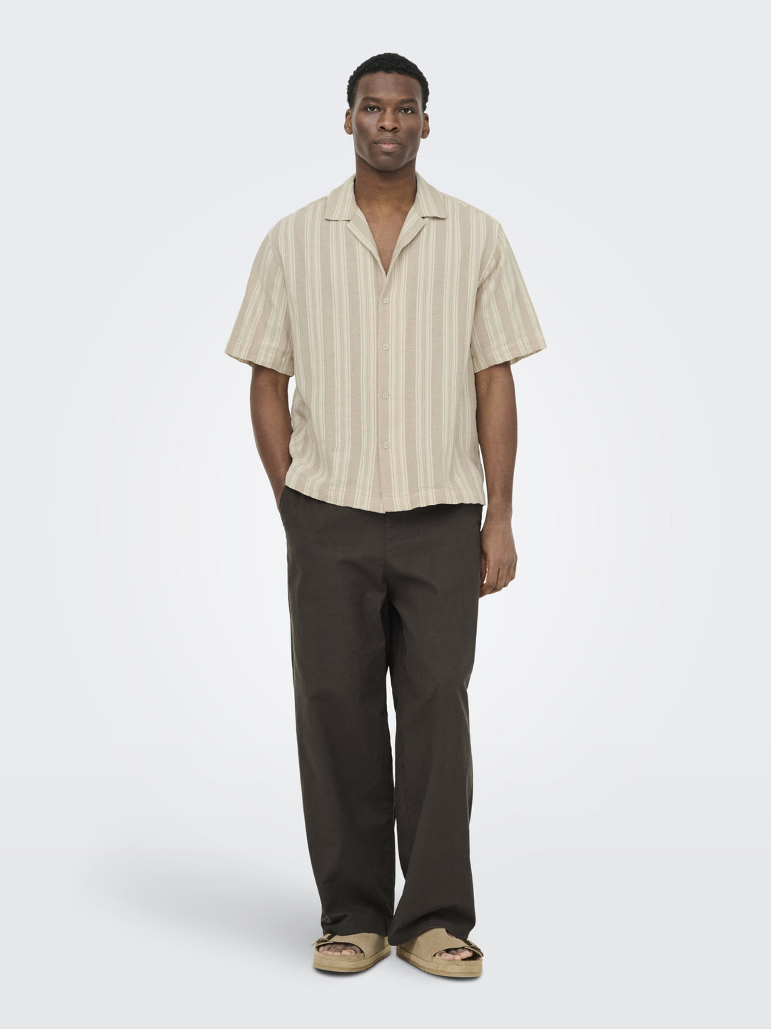 ONSWALKER RLX RESORT SS 035 SHIRT N, Chinchilla 202231 Bild 6