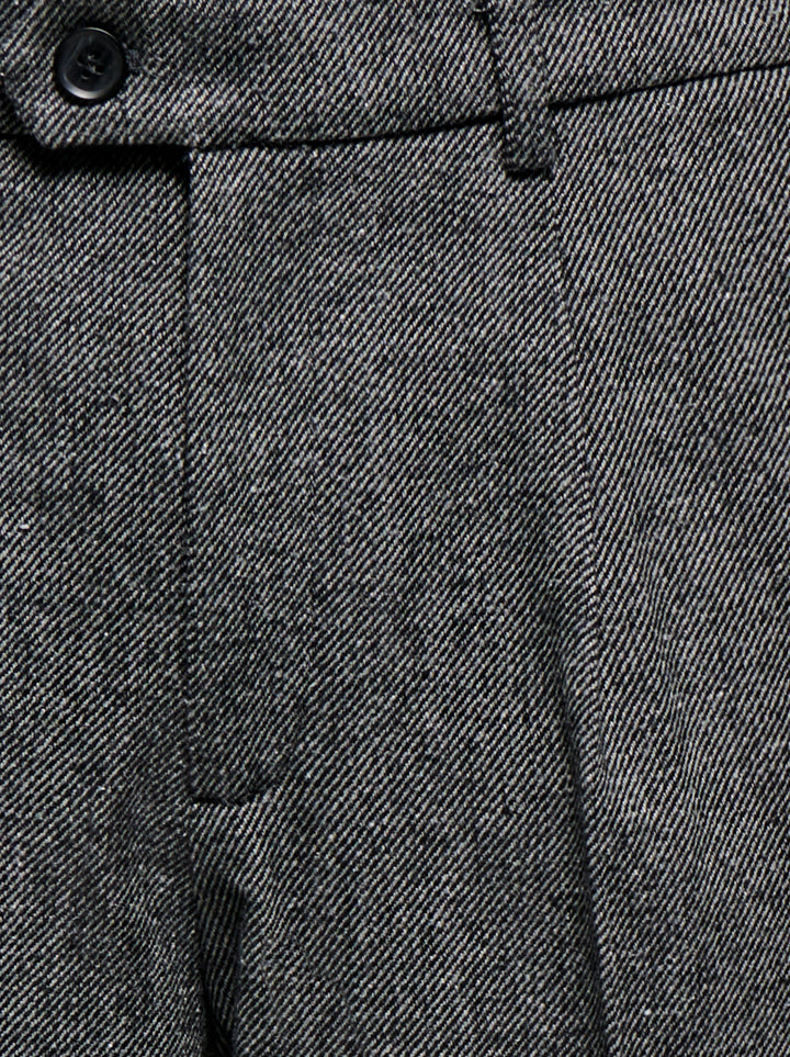 ONSYOKE REG TAPERED LUTON PANT FRML, Anthracite/Melange 239336001 Bild 3
