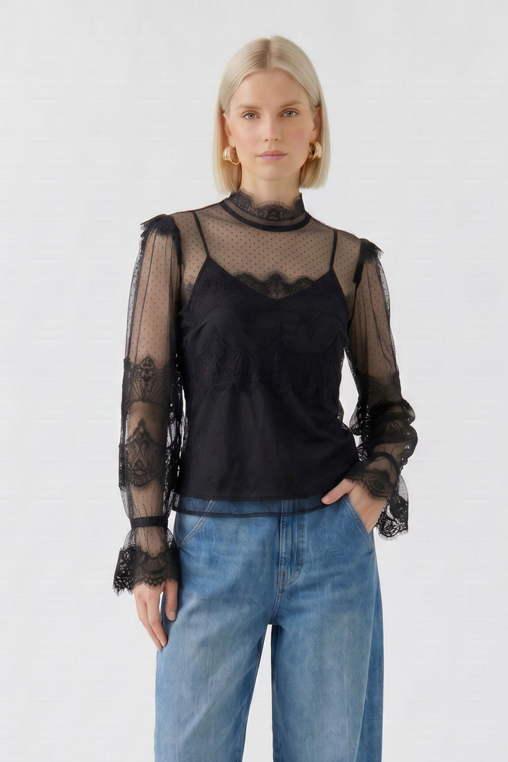Bluse, black 9990 Bild 5