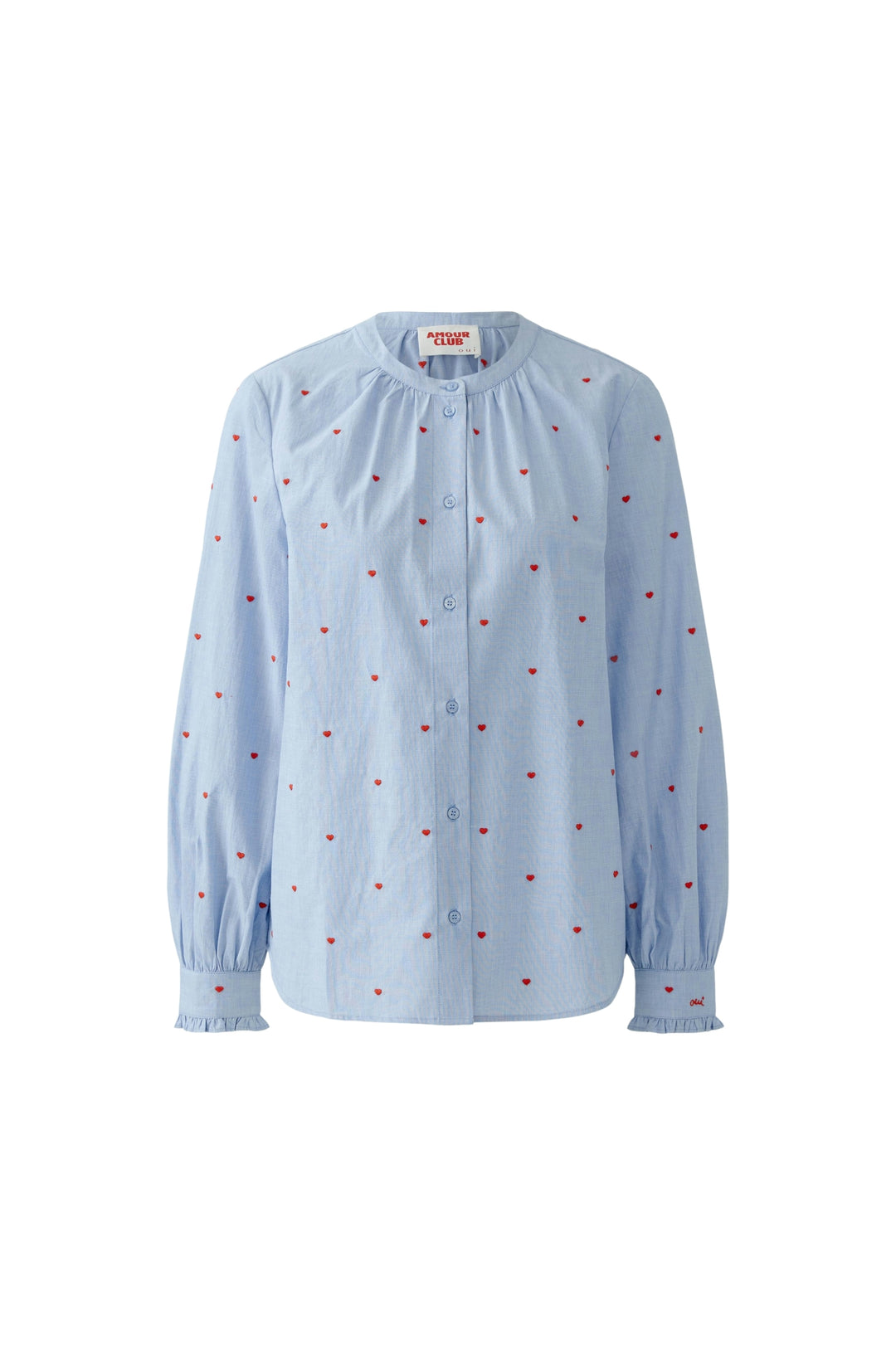 Bluse, dk blue red 0563 Bild 1