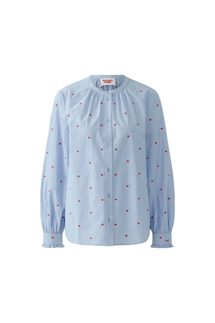Bluse, dk blue red 0563 Bild 1