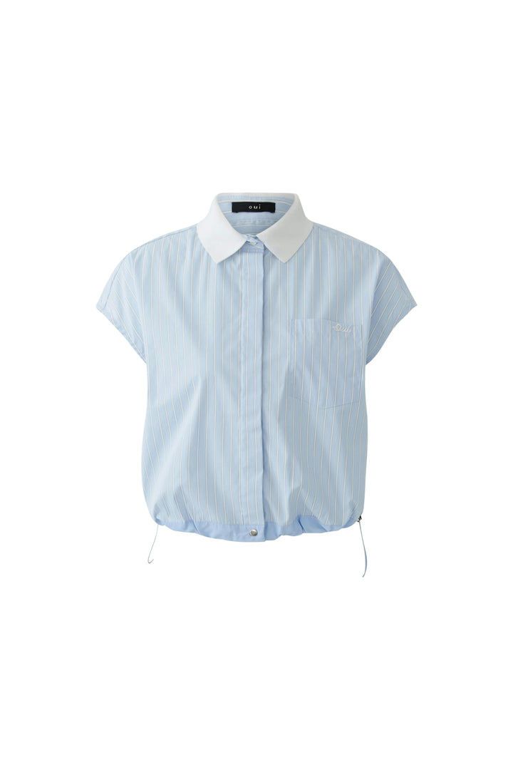 Bluse, lt blue white 0521 Bild 1
