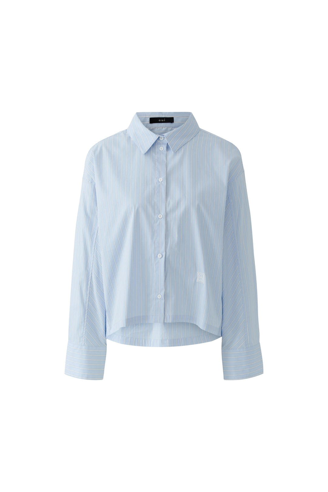 Bluse, lt blue white 0521 Bild 1