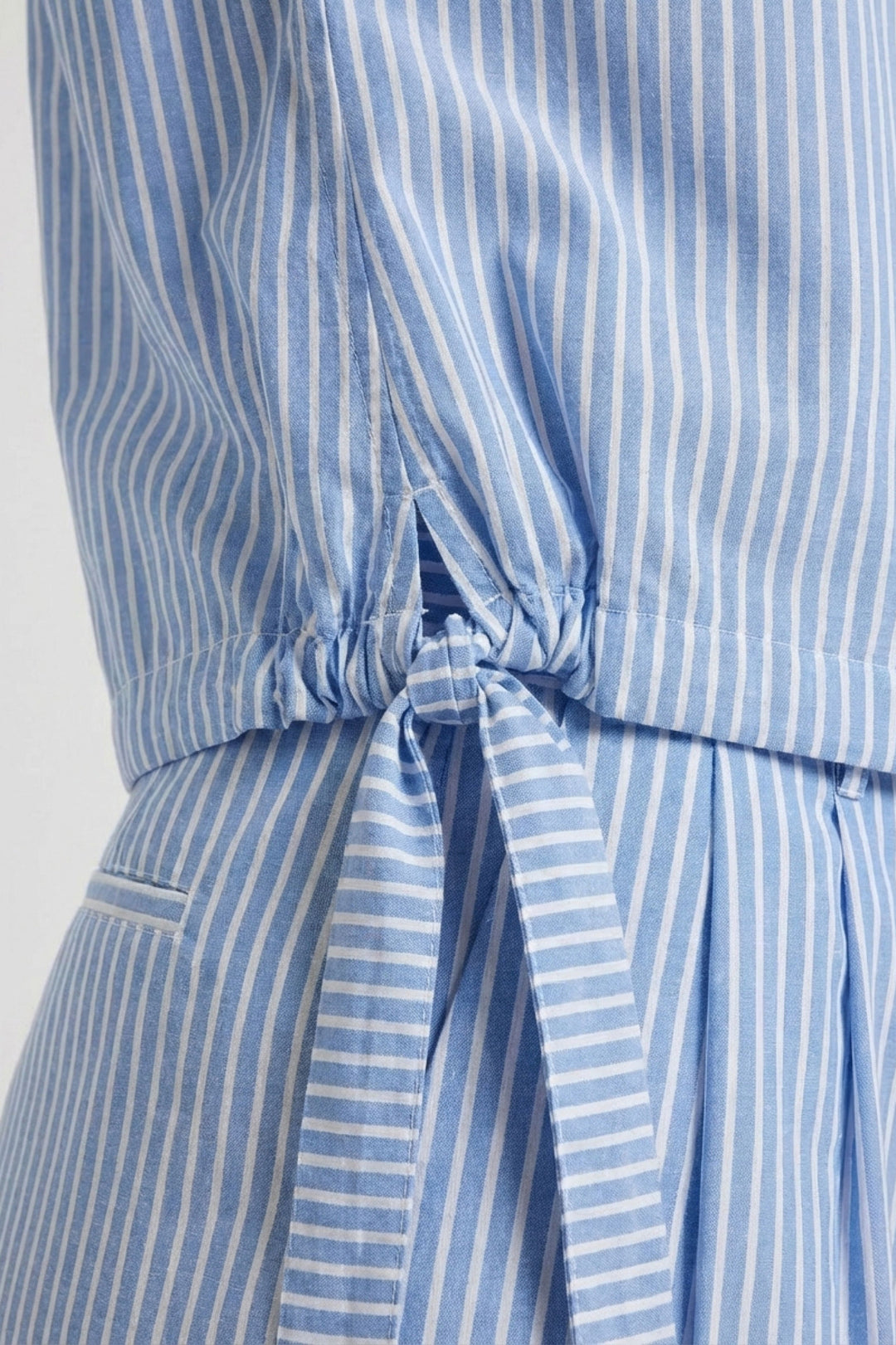 Bluse, lt blue white 0521 Bild 3