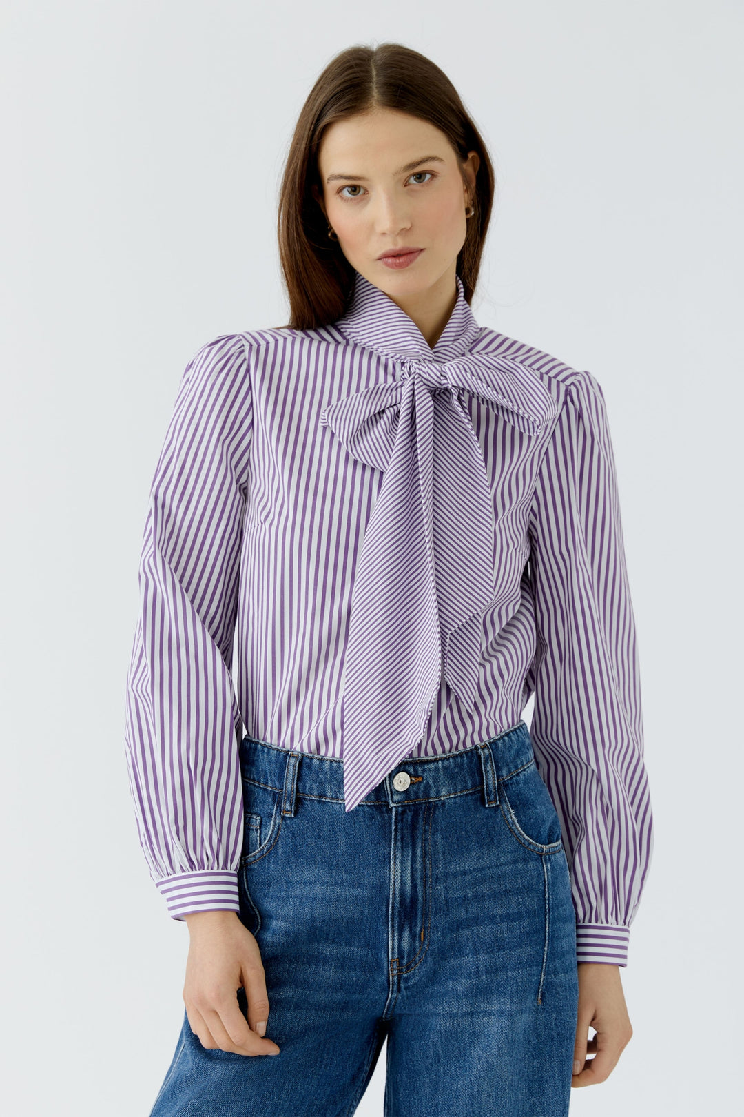 Bluse, white violett 0104 Bild 6