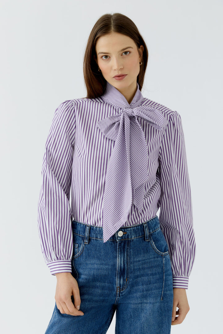 Bluse, white violett 0104 Bild 6