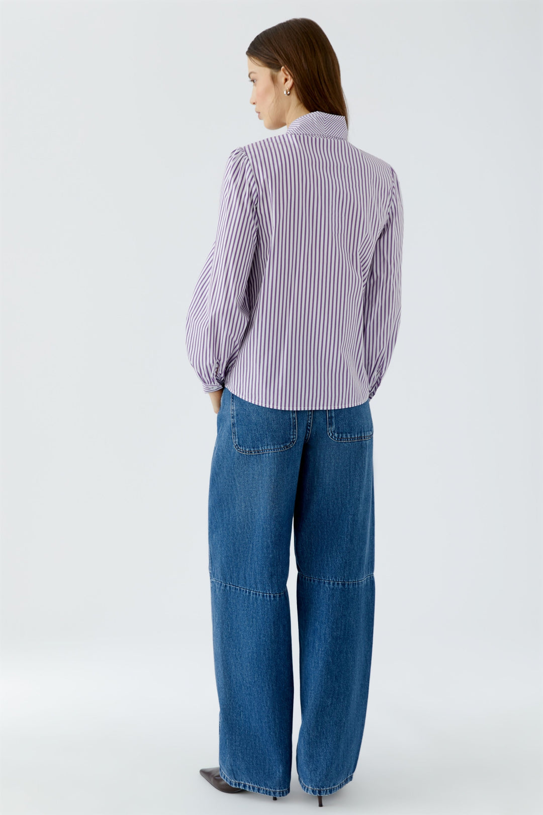 Bluse, white violett 0104 Bild 7