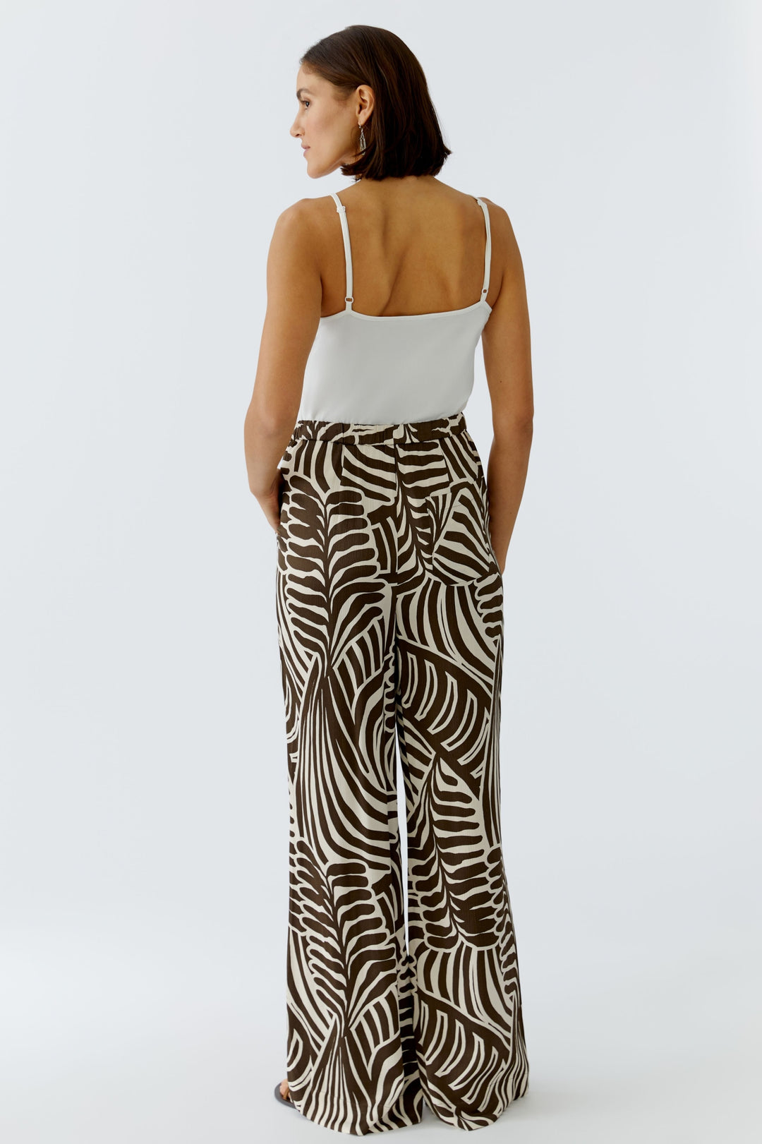 Hose, dk brown offwhite 0871 Bild 5