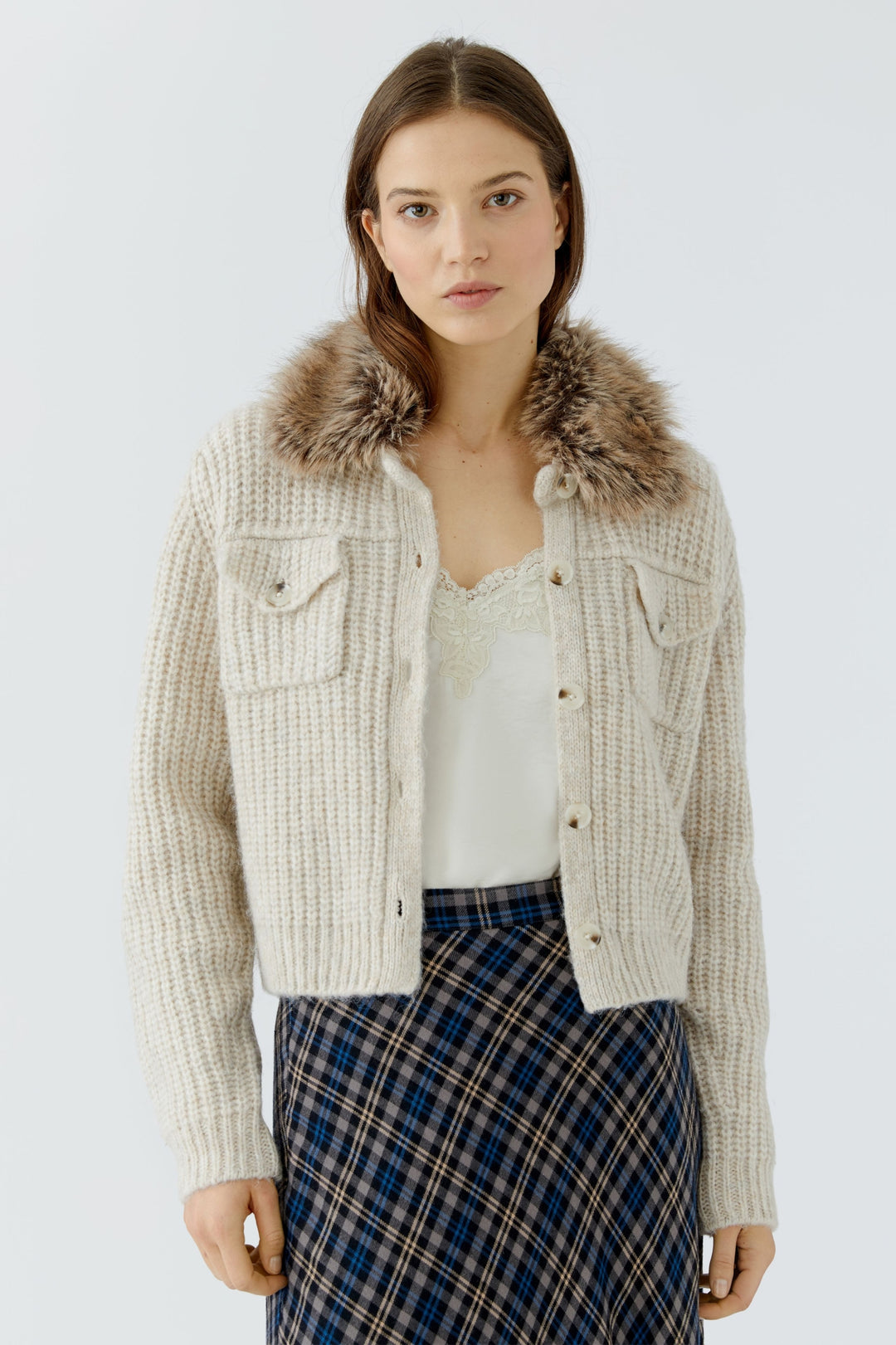 Jacke, light beige mel 7065 Bild 6