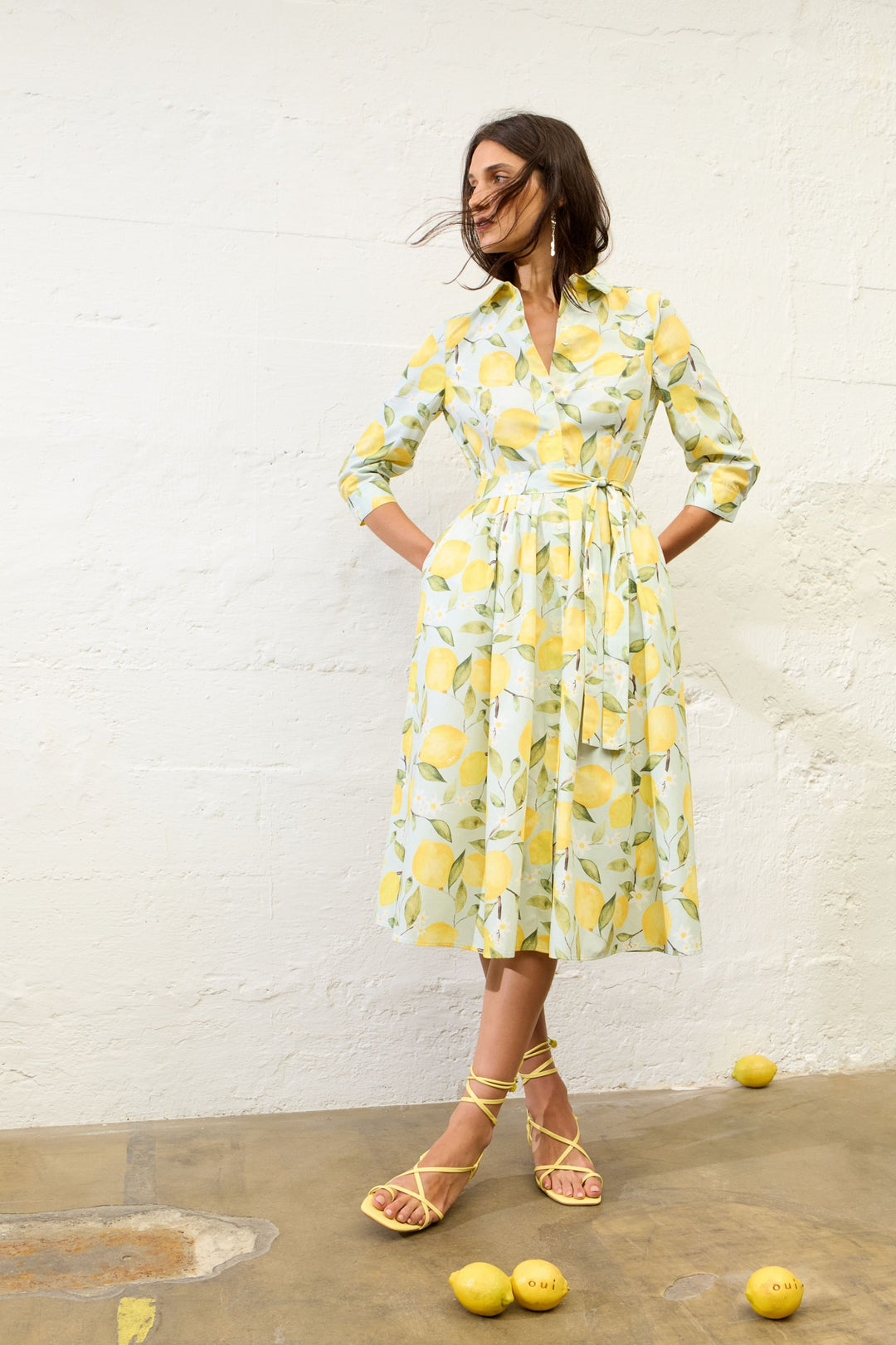 Kleid, lt green yellow 0602 Bild 5