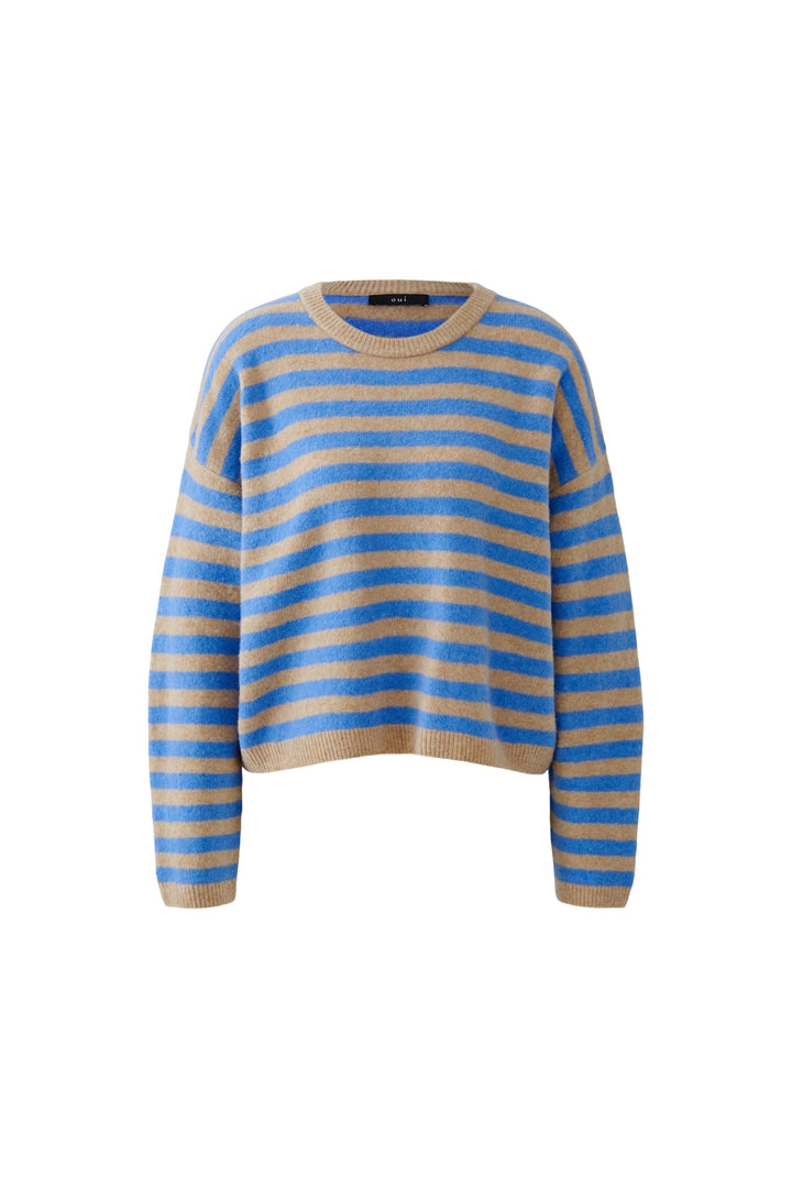 Pullover, camel blue 0745 Bild 1