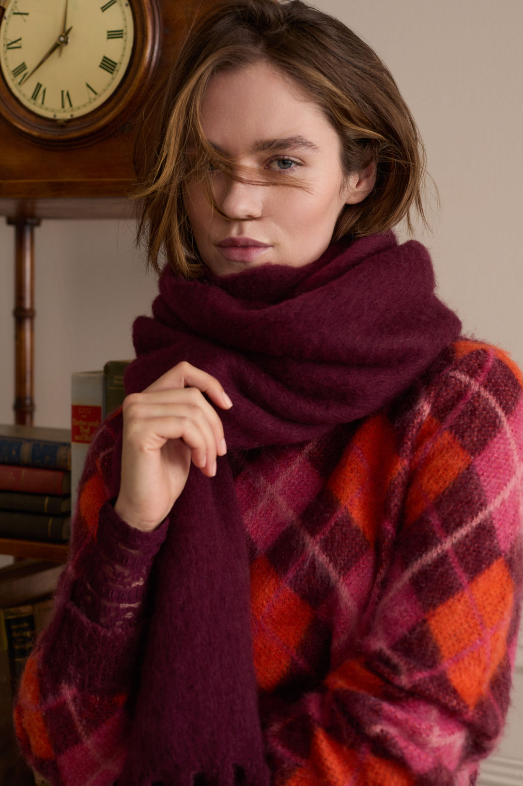 Pullover, dk red red 0393 Bild 5