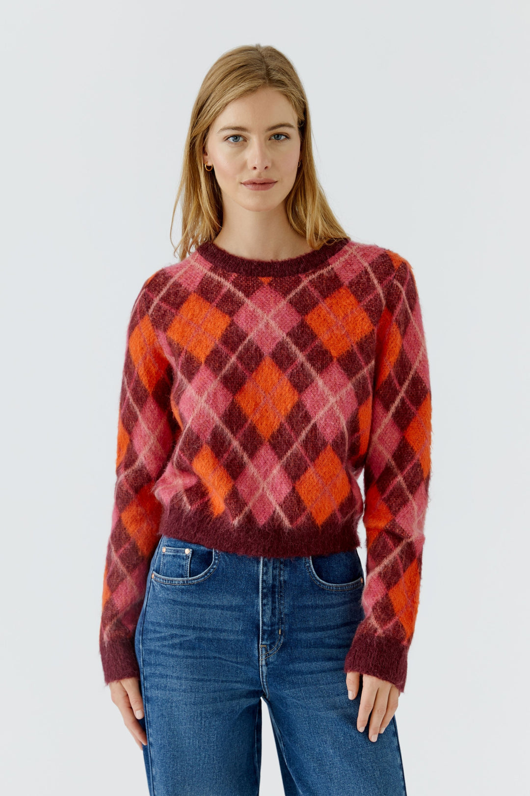 Pullover, dk red red 0393 Bild 6