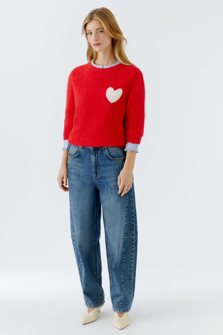 Pullover, high risk red 3610 Bild 9