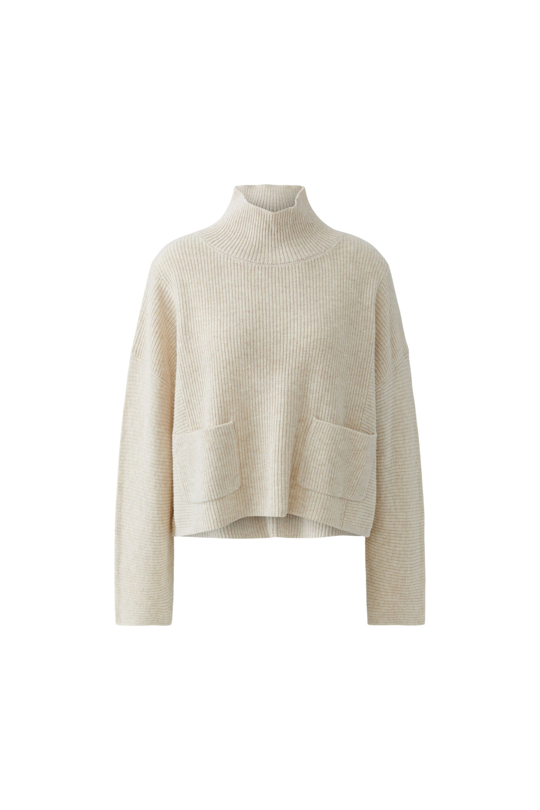 Pullover, light beige mel 7065 Bild 1