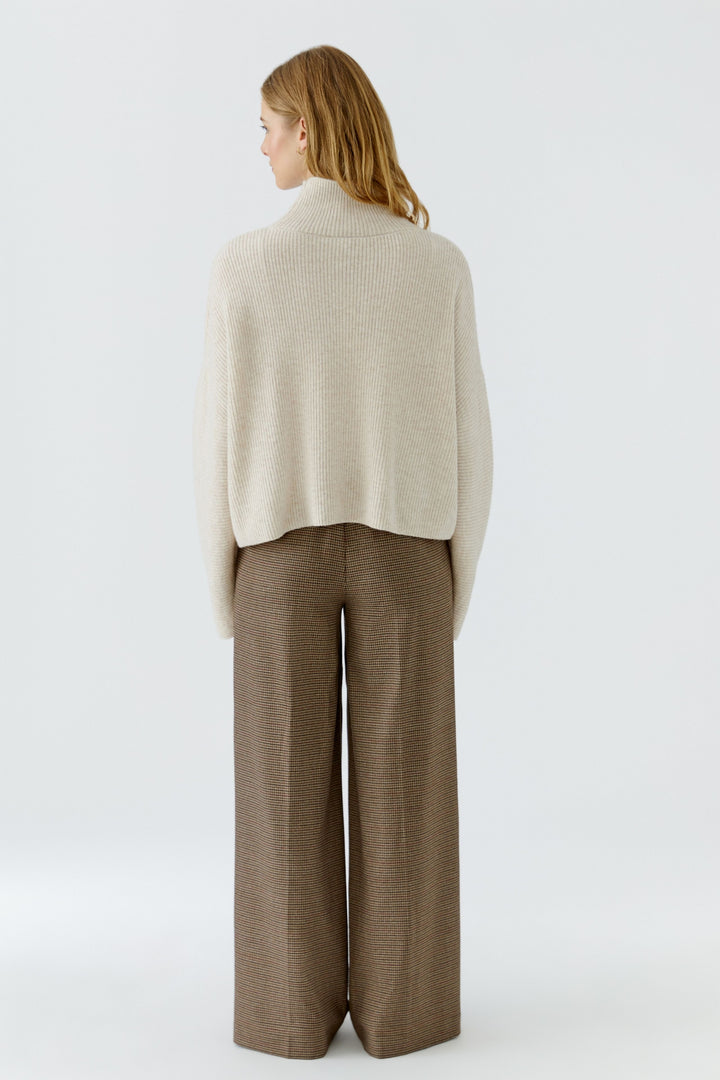 Pullover, light beige mel 7065 Bild 7