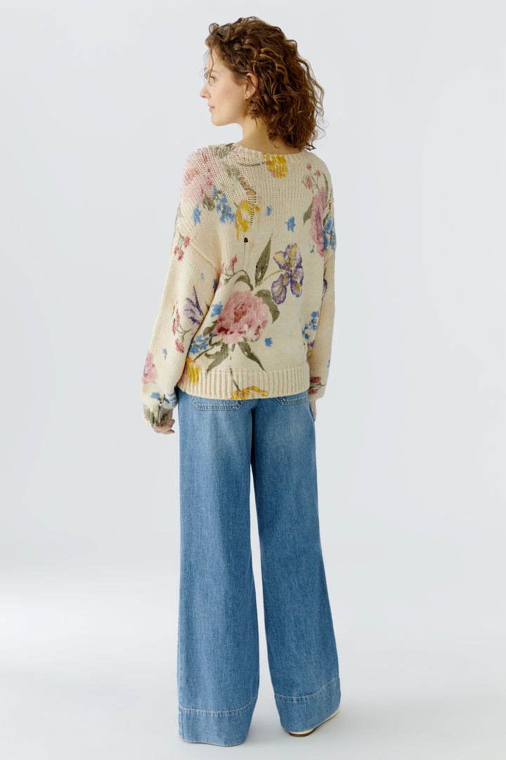 Pullover, offwhite red 0113 Bild 6