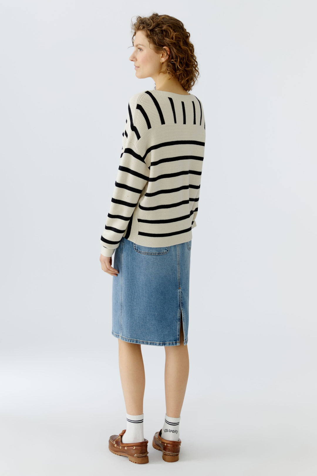 Pullover, white black 0109 Bild 7