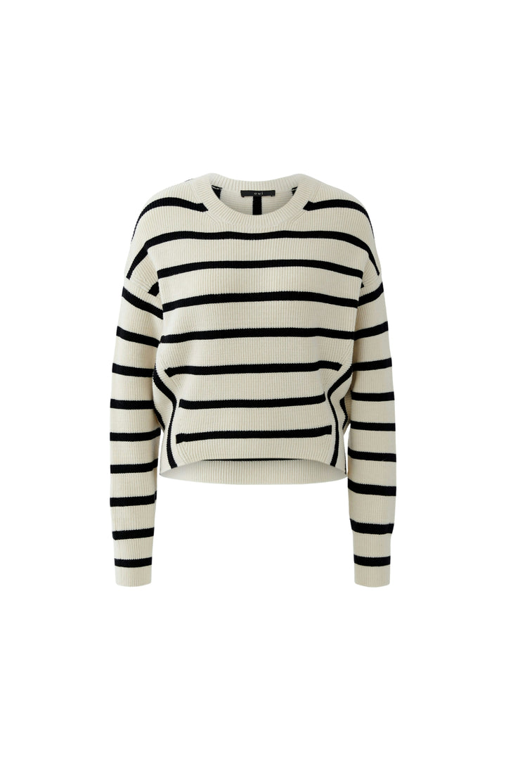 Pullover, white black 0109 Bild 8