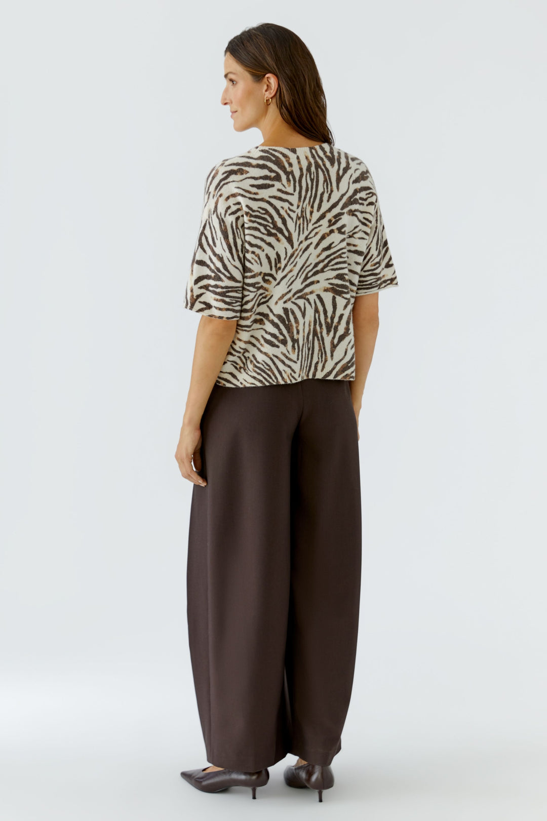 Pullover, white black 0109 Bild 7