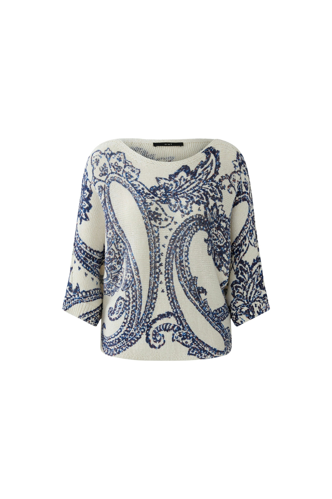 Pullover, white blue 0105 Bild 7