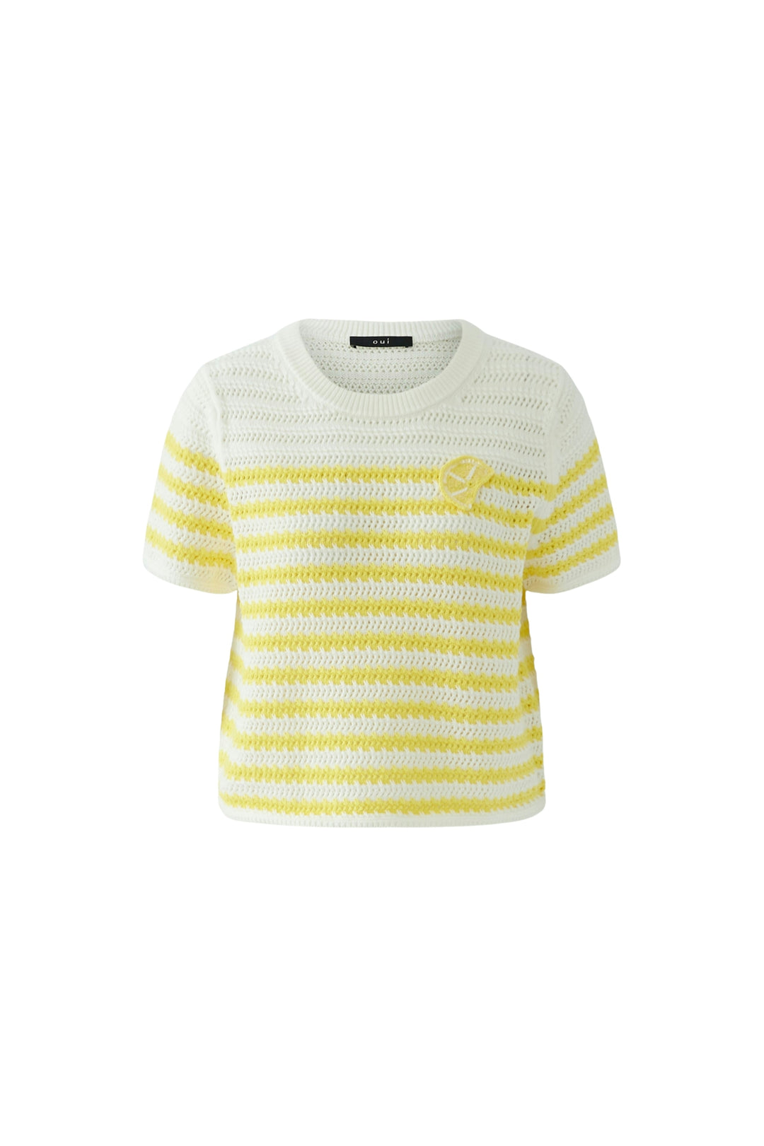 Pullover, white yellow 0102 Bild 1