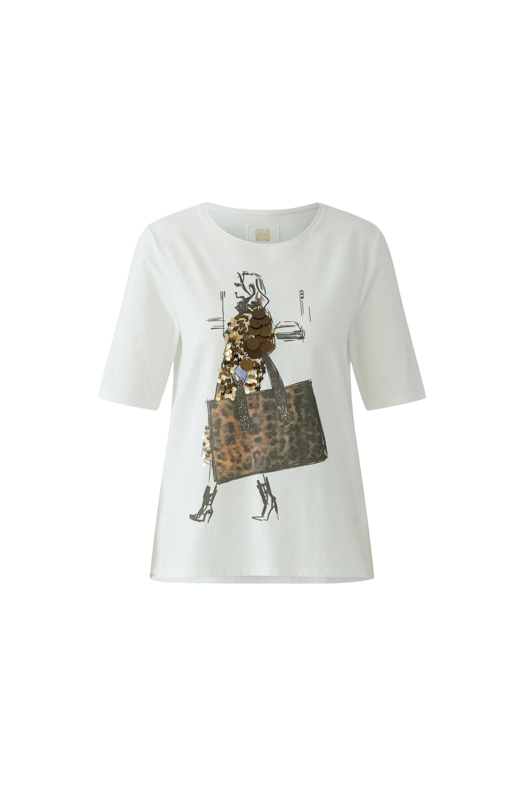 T-Shirt, cloud dancer 1006 Bild 1