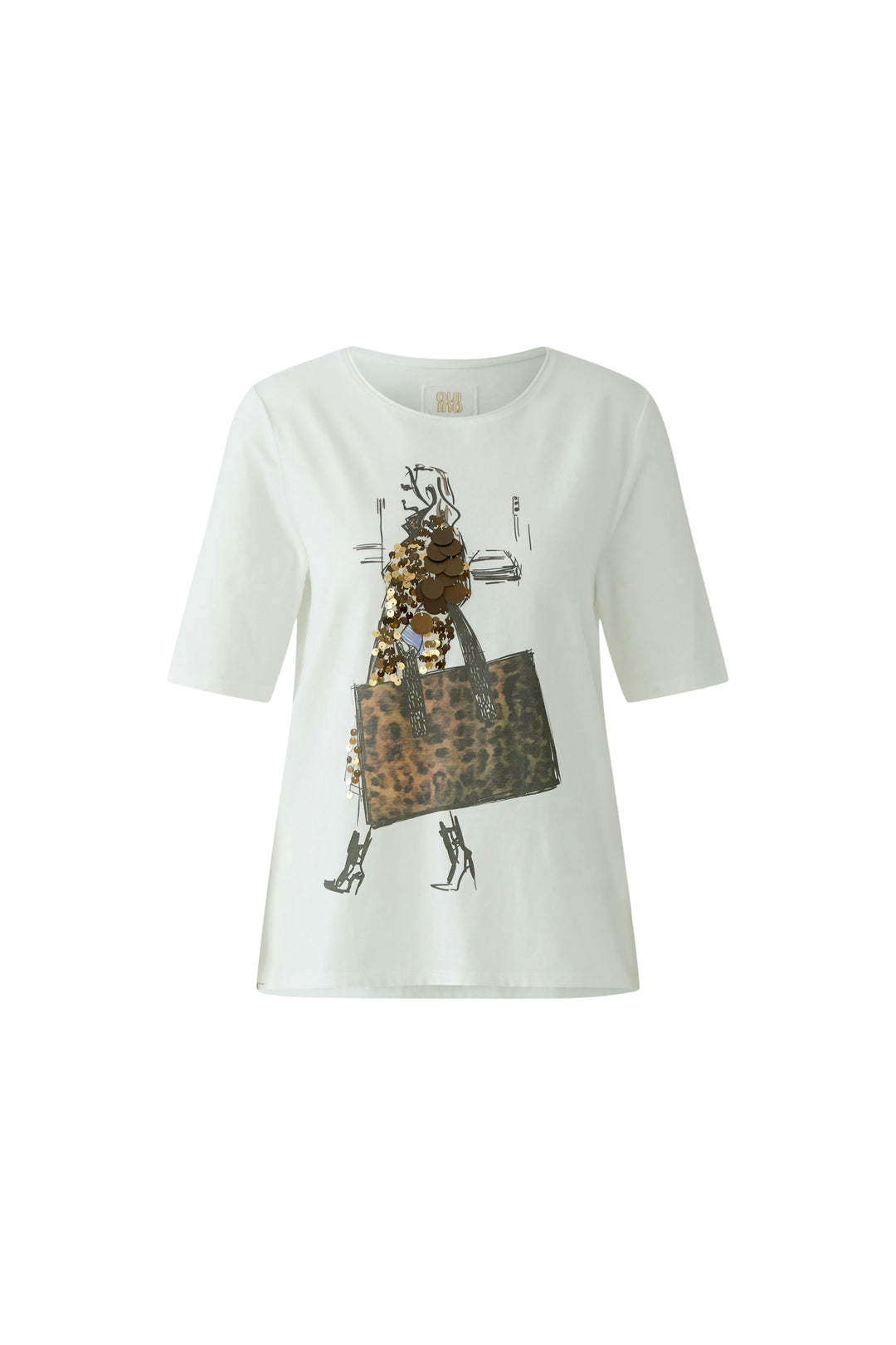 T-Shirt, cloud dancer 1006 Bild 6
