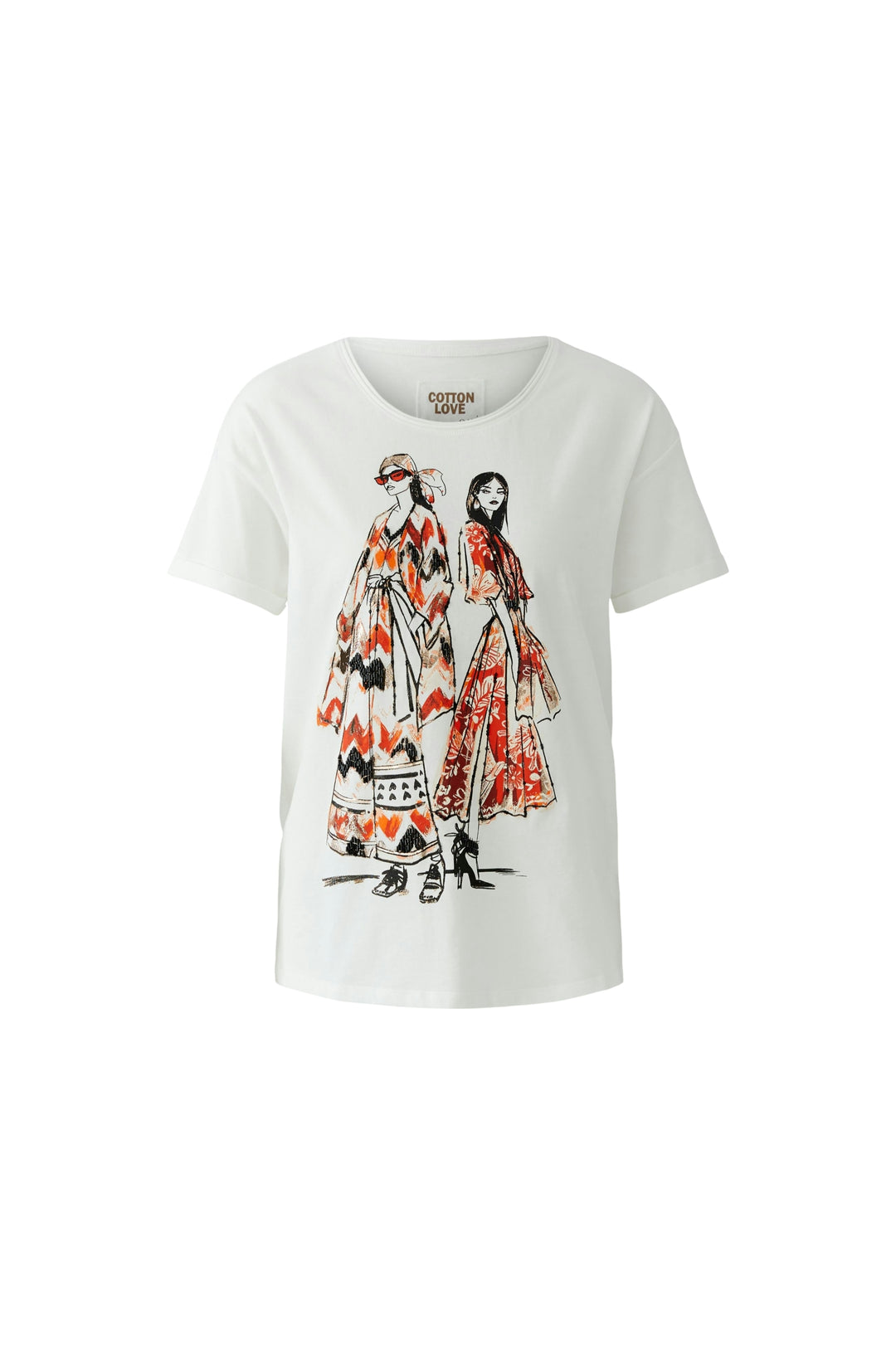 T-Shirt, cloud dancer 1006 Bild 7