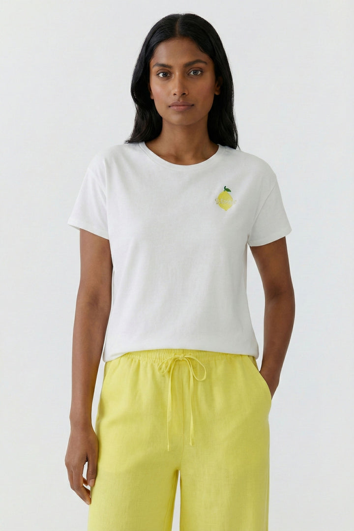 T-Shirt, optic white 1002 Bild 7