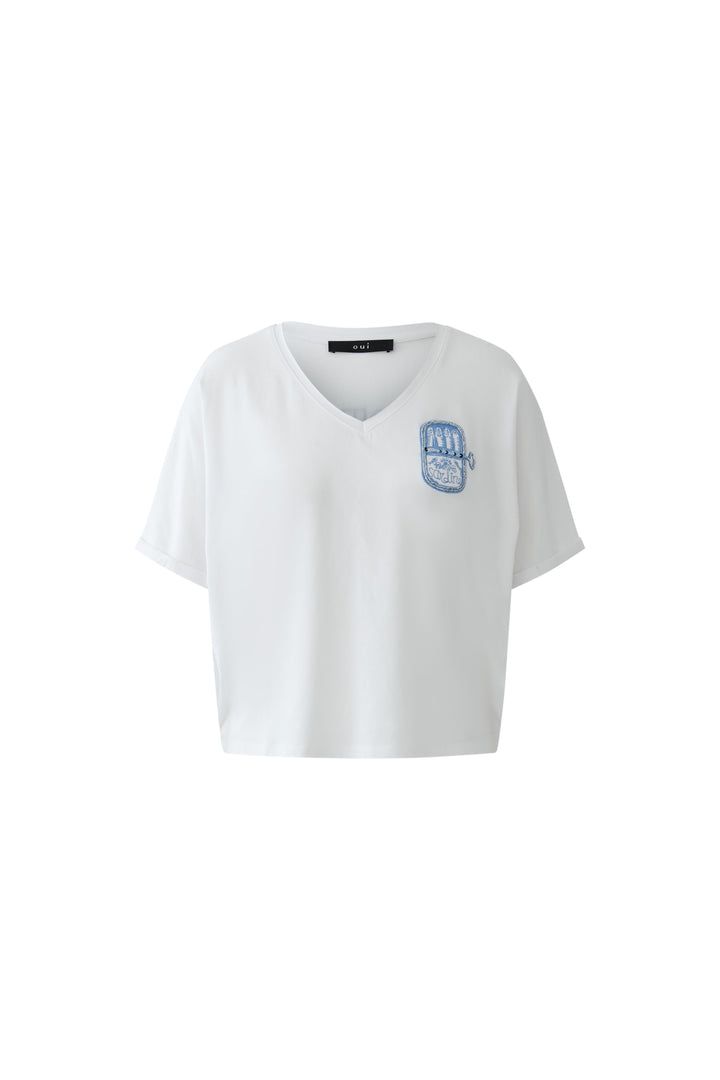 T-Shirt, optic white 1002 Bild 1