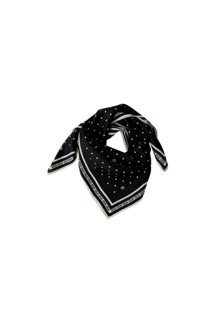 Tuch, black offwhite 0991 Bild 1