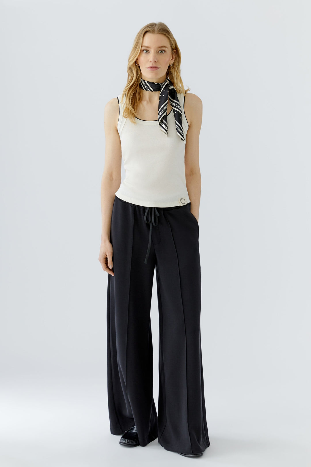 Tuch, black offwhite 0991 Bild 6