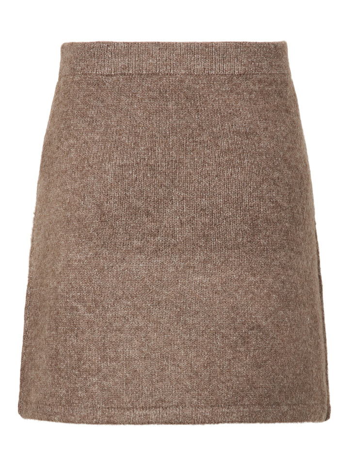 PCAICO HW BUTTON KNIT SKIRT BC, Coffee Quartz/Melange 305045001 Bild 2