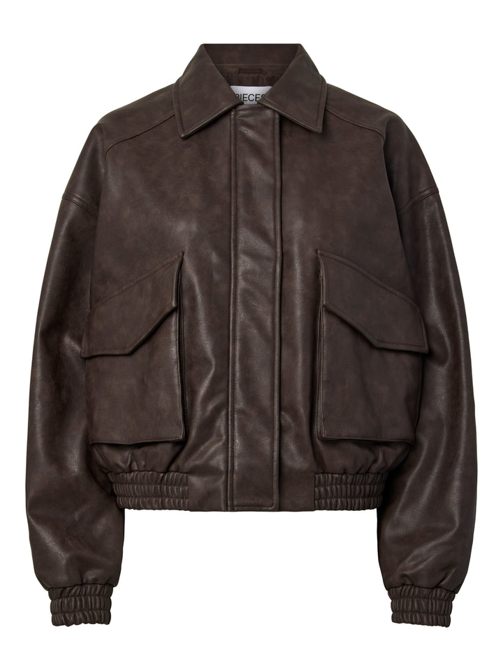 PCARIANA BOMBER JACKET WB, Chicory Coffee 276535 Bild 1