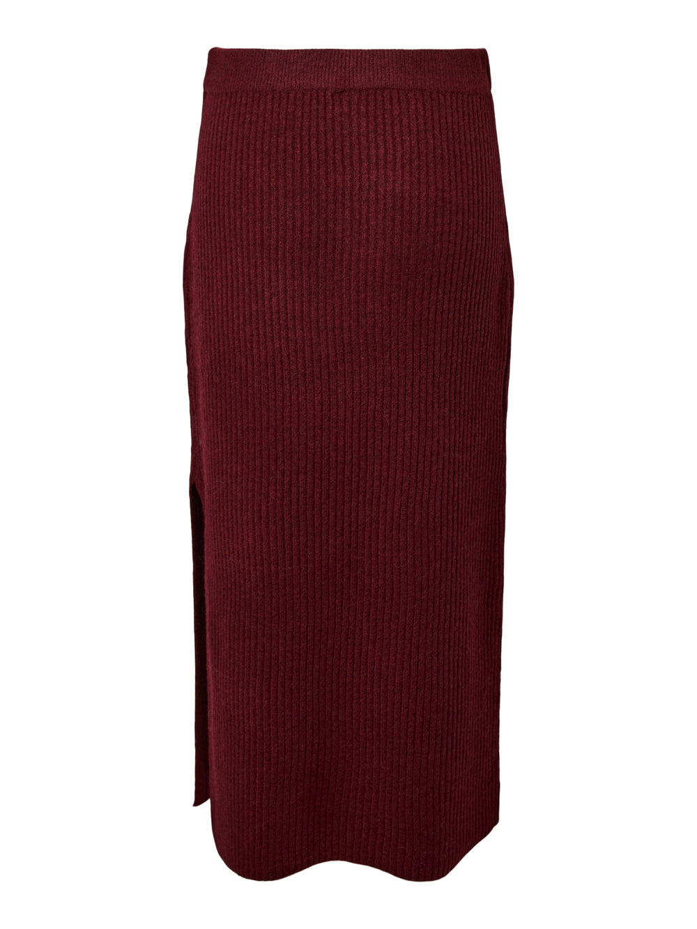 PCAVA ANK PENCIL KNIT SKIRT, Winetasting 190650 Bild 2