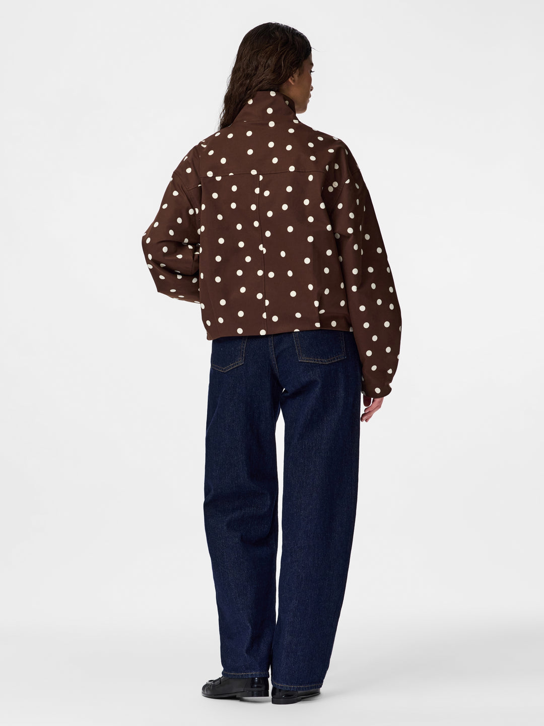 PCELISABETH BOMBER JACKET, Chicory Coffee/Cloud dancer 276535001 Bild 4