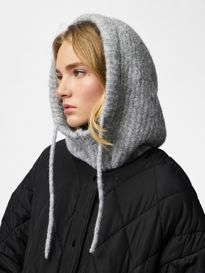 PCNAMBI BALACLAVA NOOS BC, Light Grey Melange 179273 Bild 4