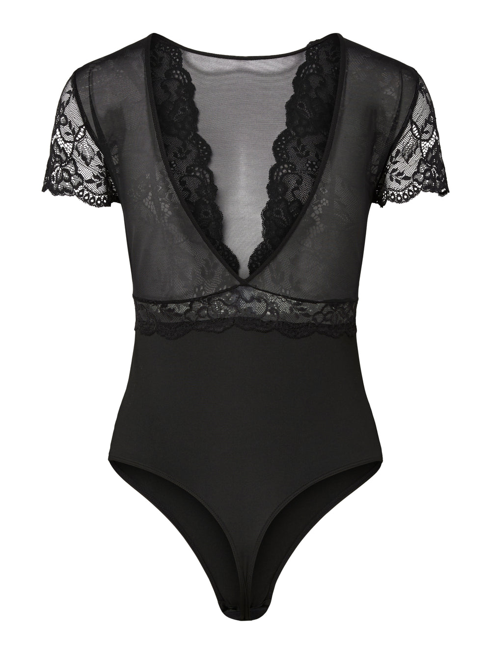 PCSICCA SS BODYSTOCKING NOOS, Black 179276 Bild 2