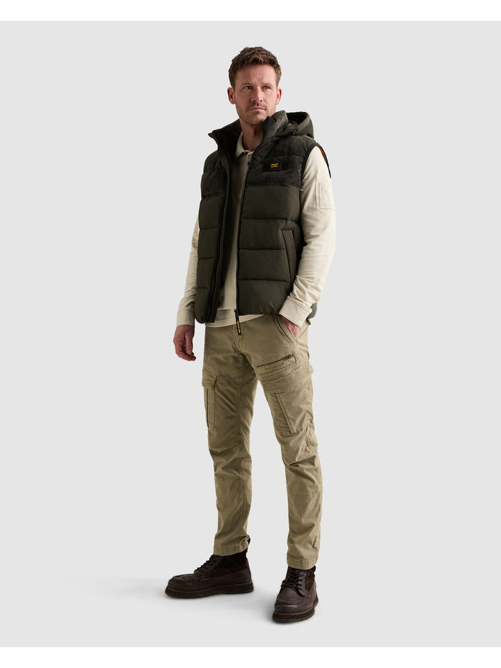 Bodywarmer GOBBLER BW Mix fabric, Beluga 8039 Bild 4