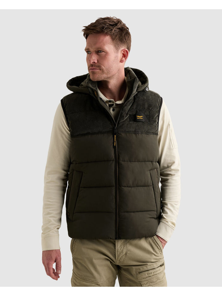 Bodywarmer GOBBLER BW Mix fabric, Beluga 8039 Bild 5