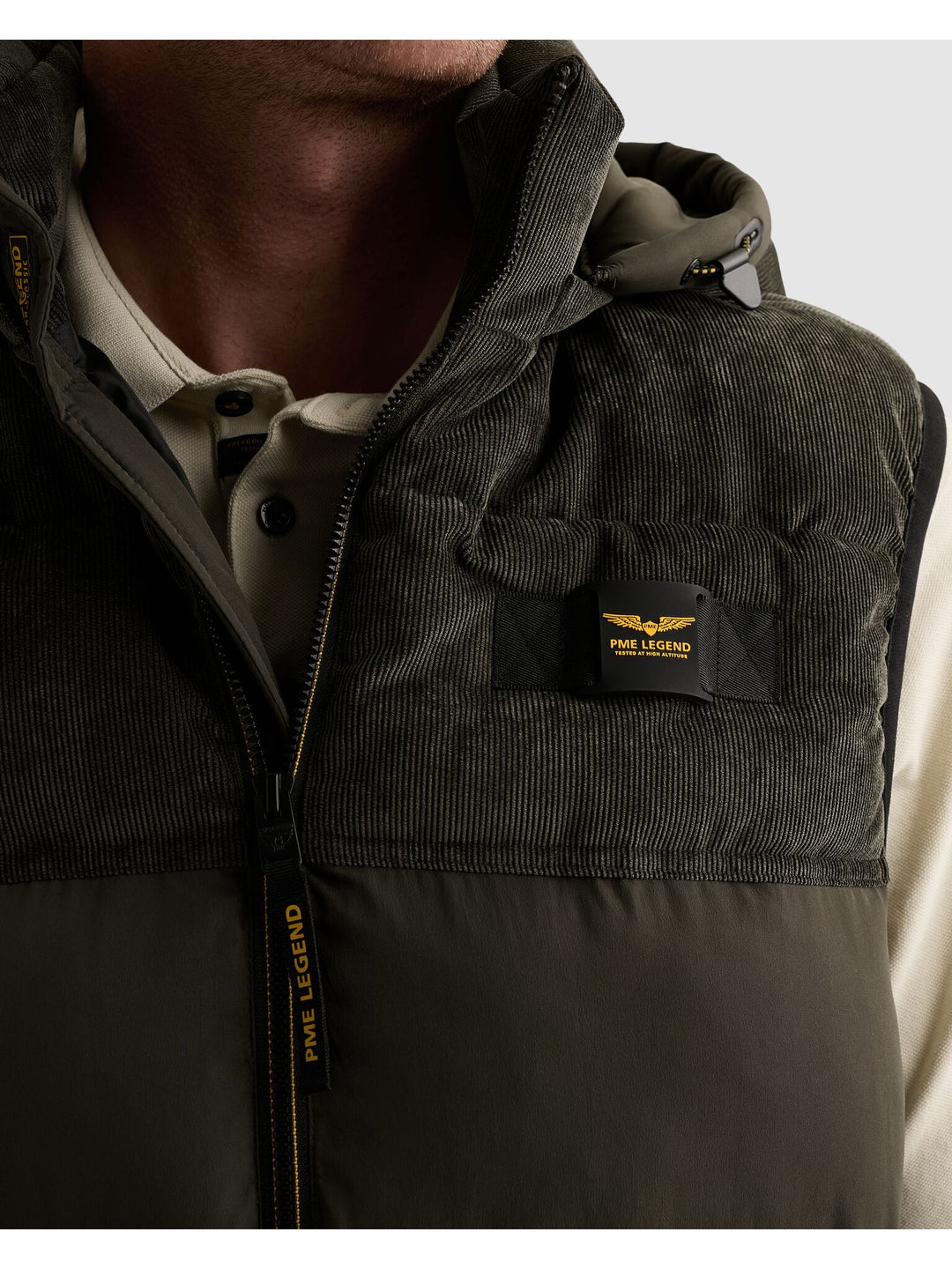 Bodywarmer GOBBLER BW Mix fabric, Beluga 8039 Bild 6